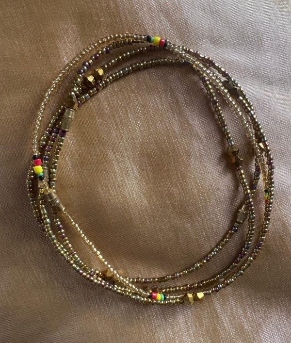 Three shades of anklet beads £3.99 each plus p&p - Image 2