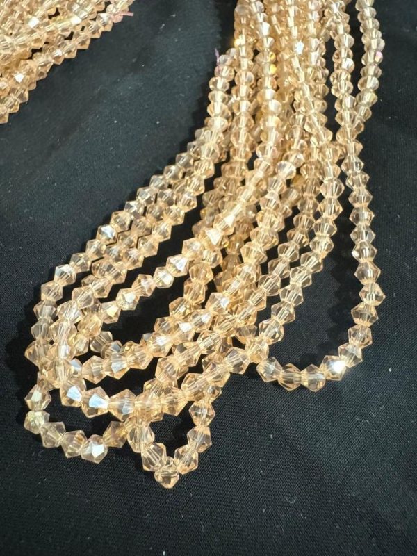 Champagne Waist & Neck Beads £7.99 plus p&p
