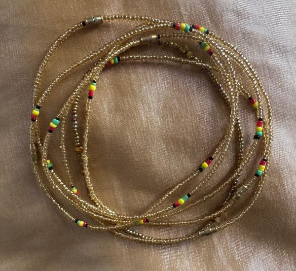 Three shades of anklet beads £3.99 each plus p&p