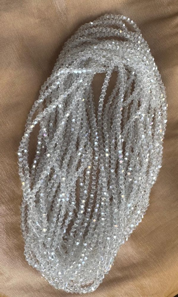 White Waist & Neck Beads £7.99 plus p&p